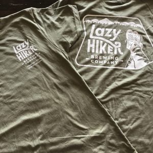 Shirts; SS Light Olive Logo Back