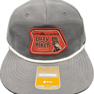 HATS: 256 - Charcoal W/ Rope - Patch