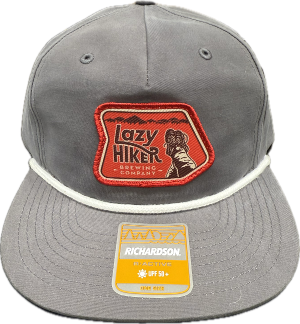 HATS: 256 - Charcoal W/ Rope - Patch